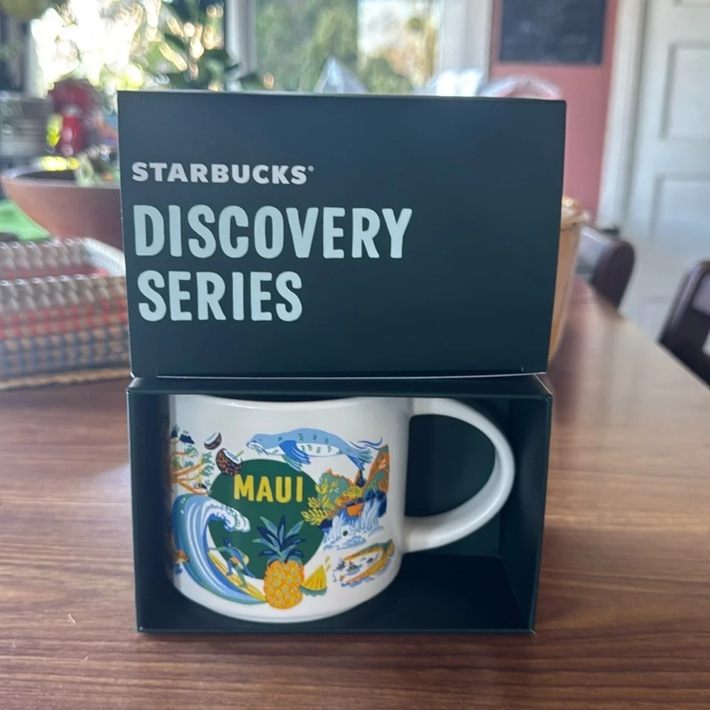 2024 NEW Starbucks Discovery Series Maui Hawaii Ceramic Mug Cup 14 Oz